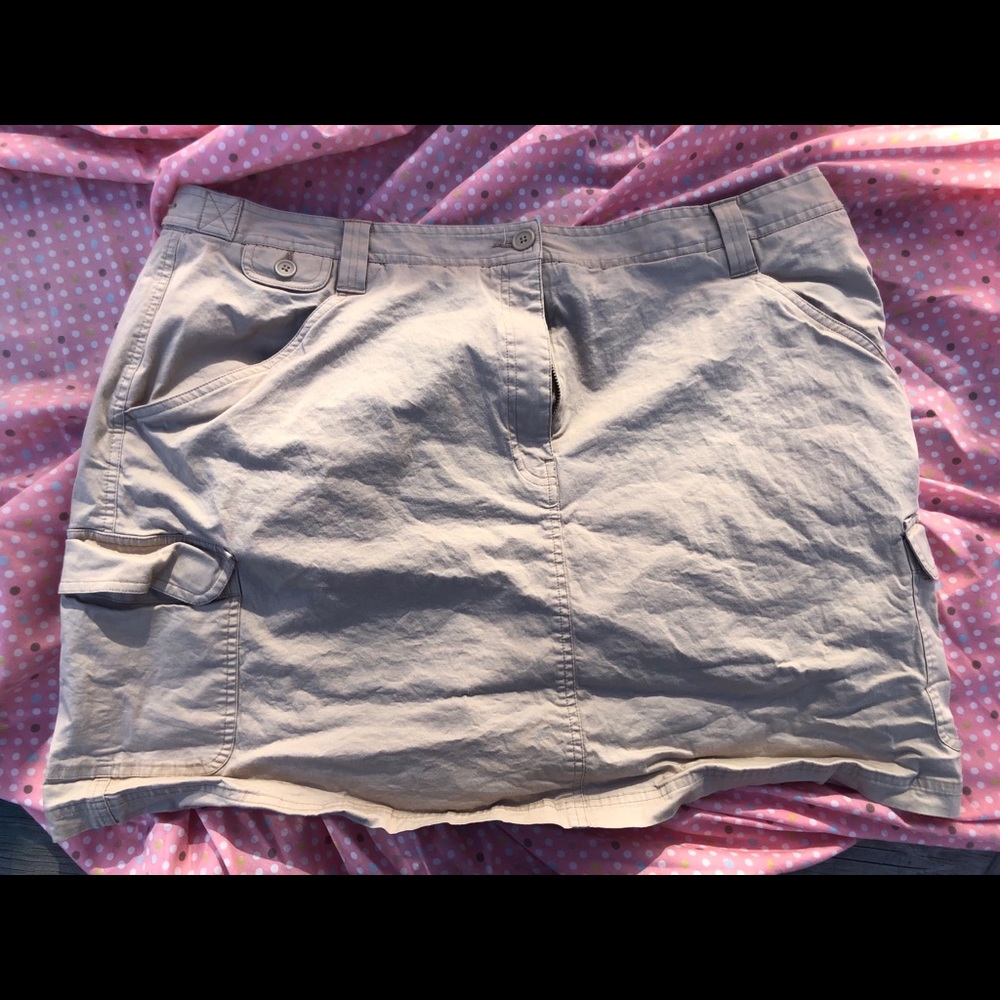 Fashion Bug Khaki Skort